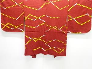 未使用品　絞り抽象模様羽織